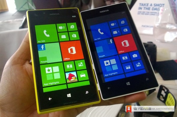 Nokia Lumia 720 and 520