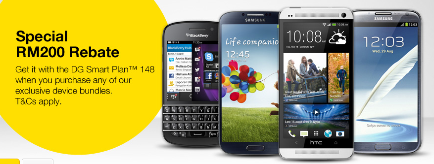 DiGi Now Offering RM200 Special Discount on Selected Devices