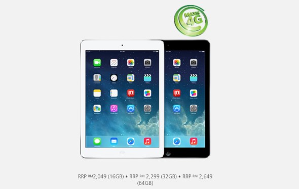 iPad Air 4G - Maxis