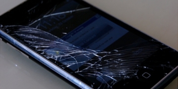 Cracked iPhone