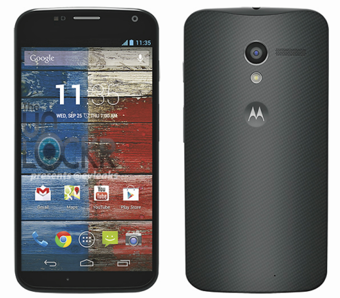 Moto x black