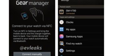 samsung galaxy gear manager leak