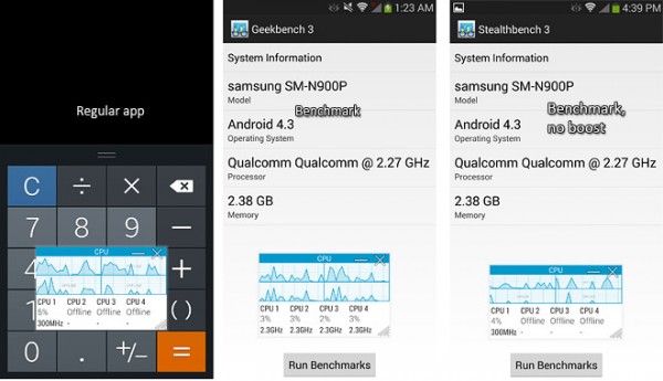 Samsung Boost Benchmark on Note 3 1