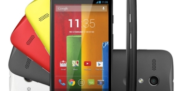 smartphone motorola moto g dual chip 3g cam. 5mpandroid 4.3 tela 4.5 34 proc. quad core com 4 capas 086735600