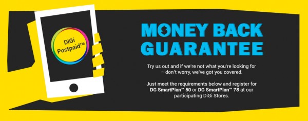 DiGi Money Back Guarantee