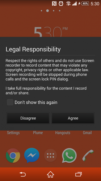 sony-xperia-z3-screen-record-warning