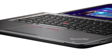 ThinkPad Yoga 14 silver closeup sh03