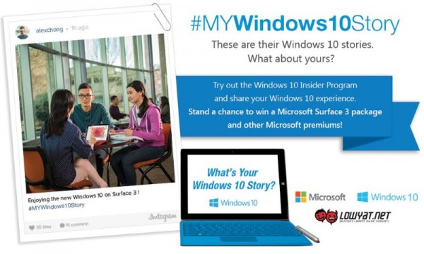 #MYWindows10Story