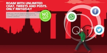 Hotlink Roaming Promotion Unlimited WhatsApp Facebook Twitter Free Basic Internet