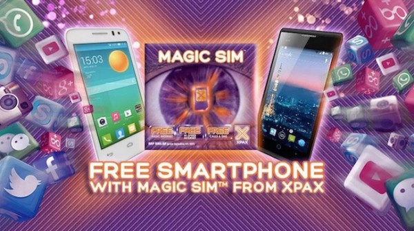 Xpax Magic SIM Phone Bundle