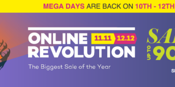 lazada online revolution sale