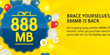 Digi Postpaid Free 888MB v2