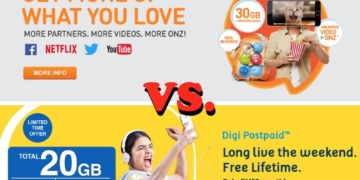 U Mobile Postpaid vs Digi Postpaid