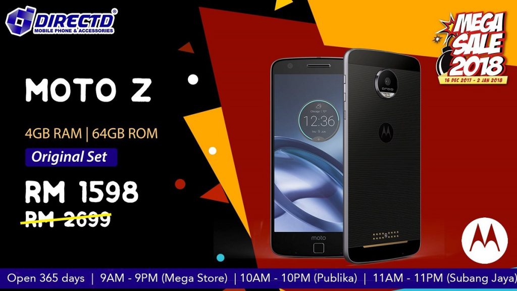 moto z directd mega sale