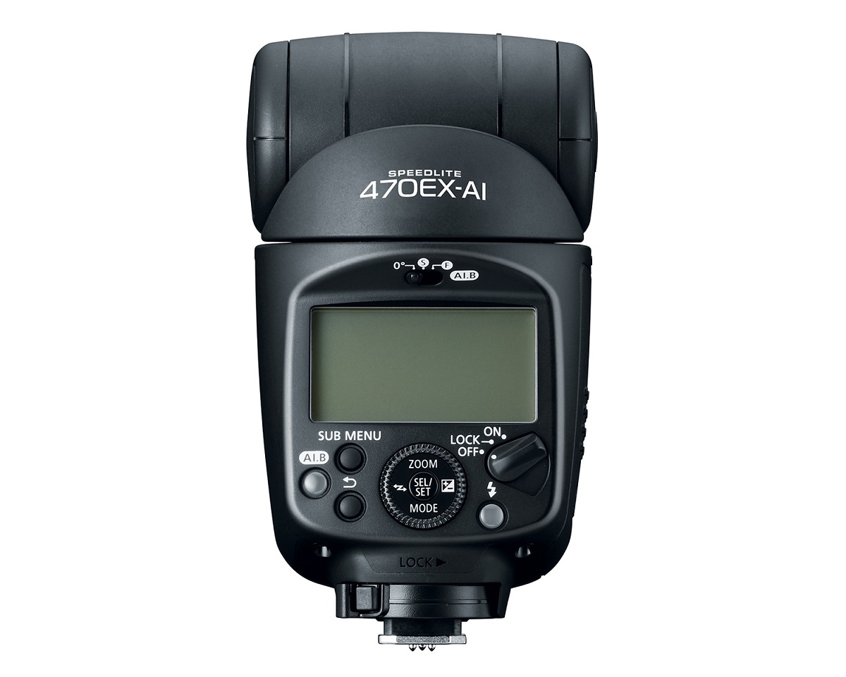 Canon Speedlite 470EX AI Flash Controls