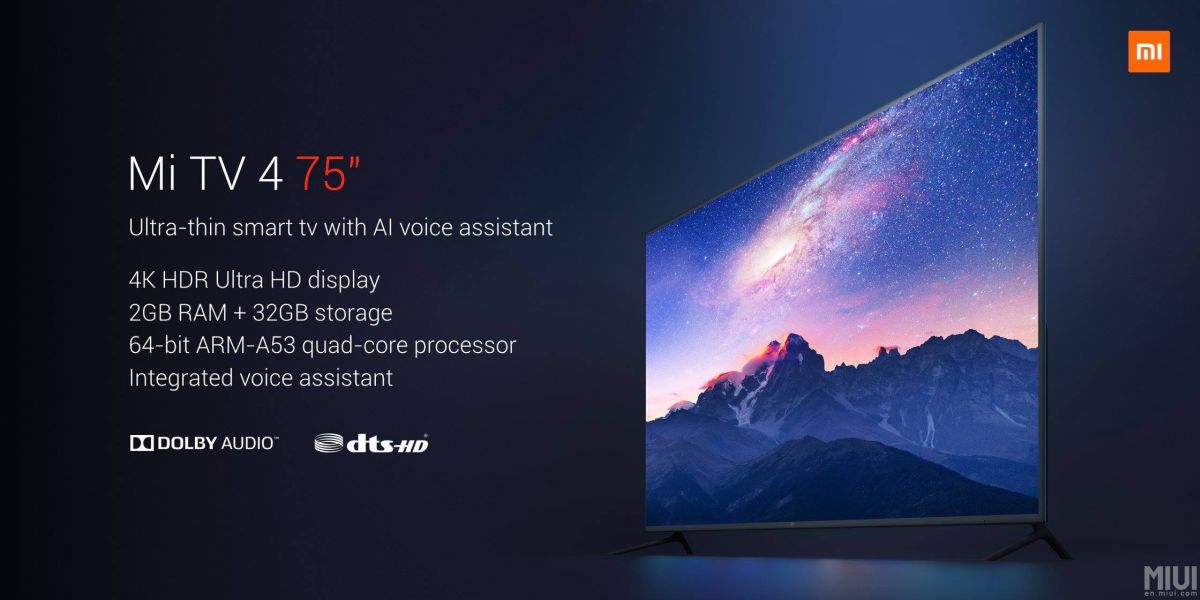 xiaomi mi tv 4