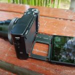 Sony RX100 VI display downwards