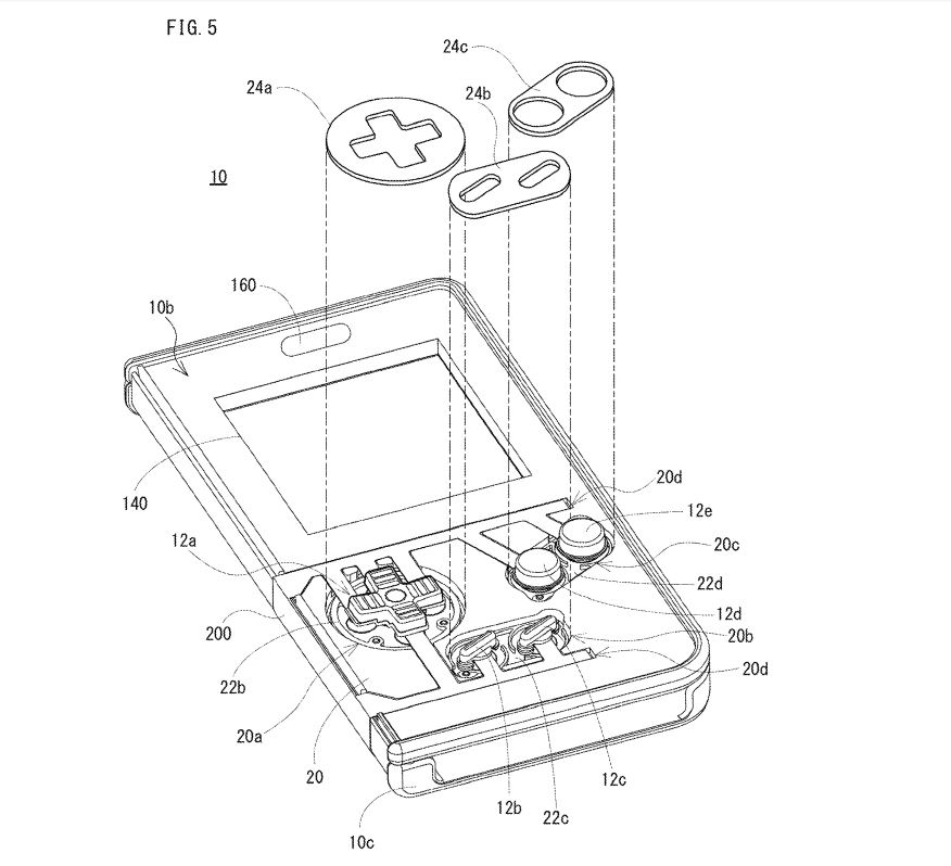 Game Boy phone case buttons