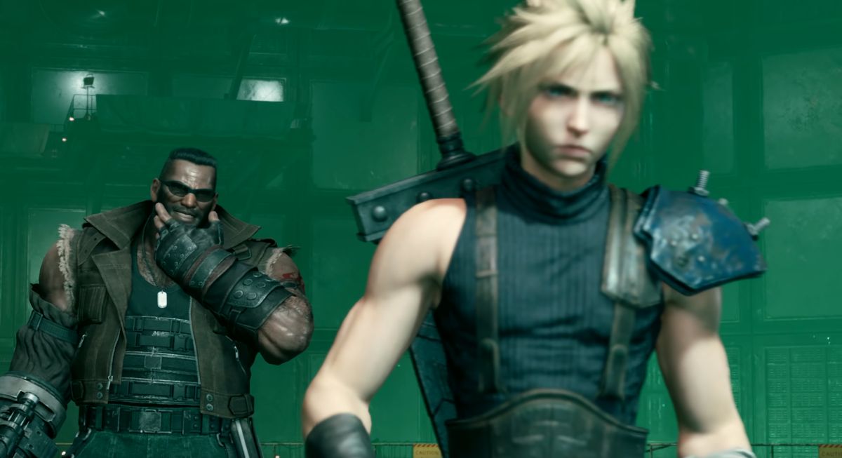 final fantasy vii remake Cloud Barrett