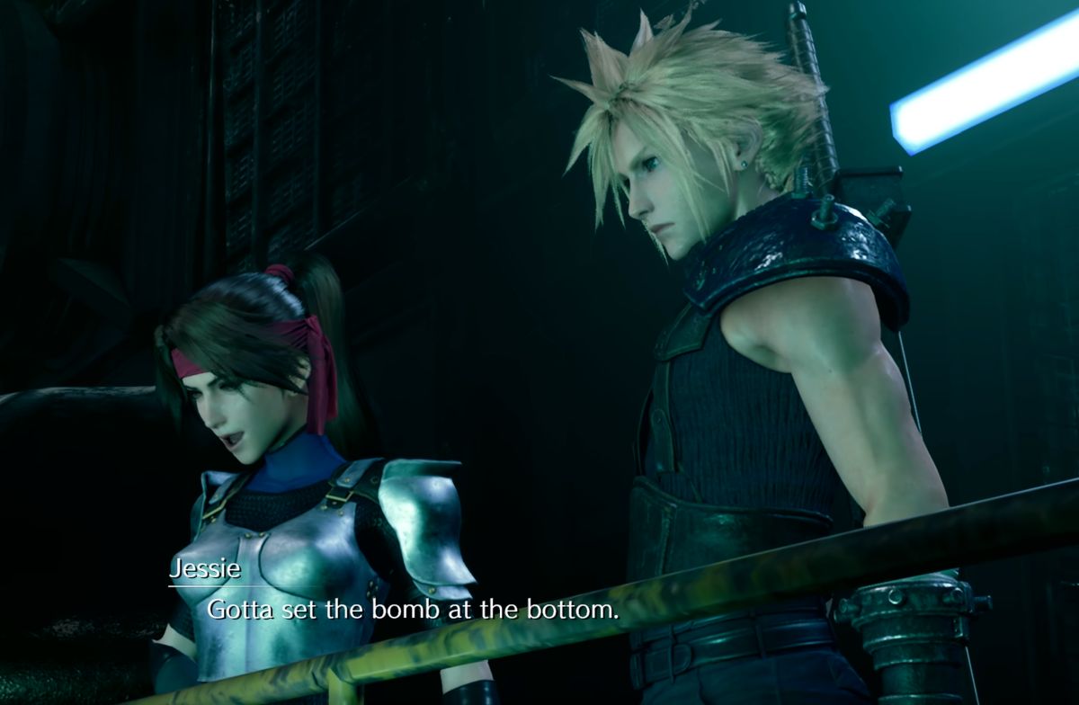 final fantasy vii remake Cloud Jessie