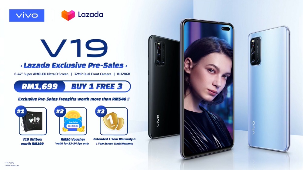 Vivo V19 lazada promo