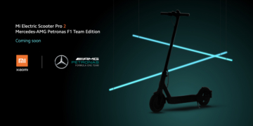 Xiaomi Mercedes-AMG Petronas F1 Mi Electric Scooter Pro 2