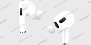 Apple AirPods 3 render