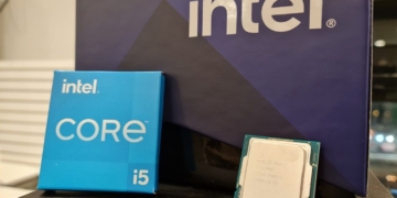 Intel's 11th generation Rocket Lake Core i5-11600K.