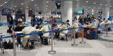 KLIA international arrivals quarantine