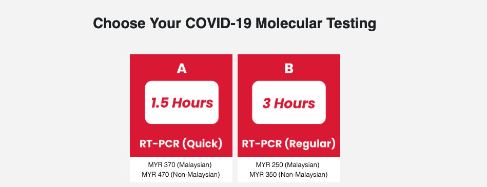 Airport bp healthcare pcr test price