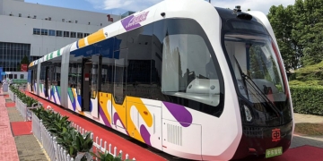 automated railtransit art tram