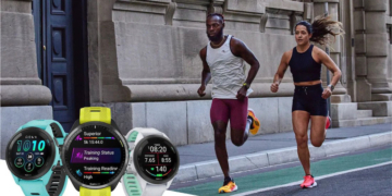 garmin forerunner 965 265 AMOLED display launch