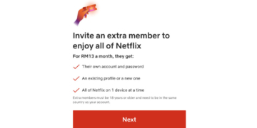 Netflix extra member paid password account sharing