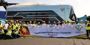 sarawak kuching tram art autonomous rail transit