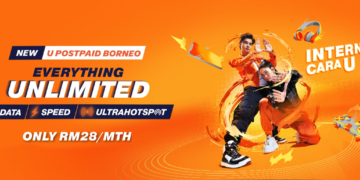 U Mobile Postpaid Prepaid Borneo plans launch