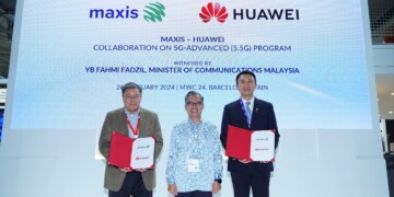 Maxis Huawei MOU 5G-Advanced MWC 2024