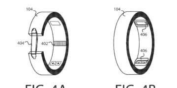 Fitbit smart ring patent